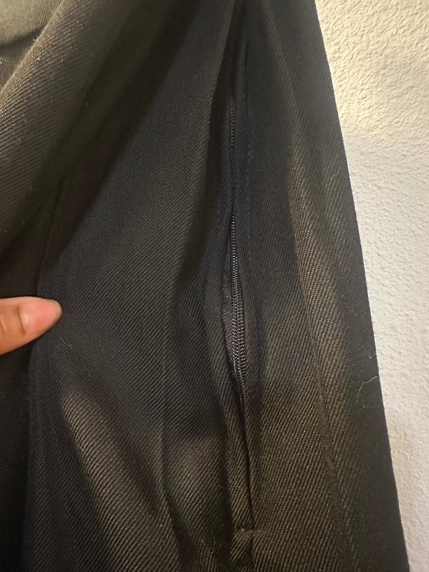 Sir 5x (28) Black & Red Pleated Cheer Skirt Plus Size