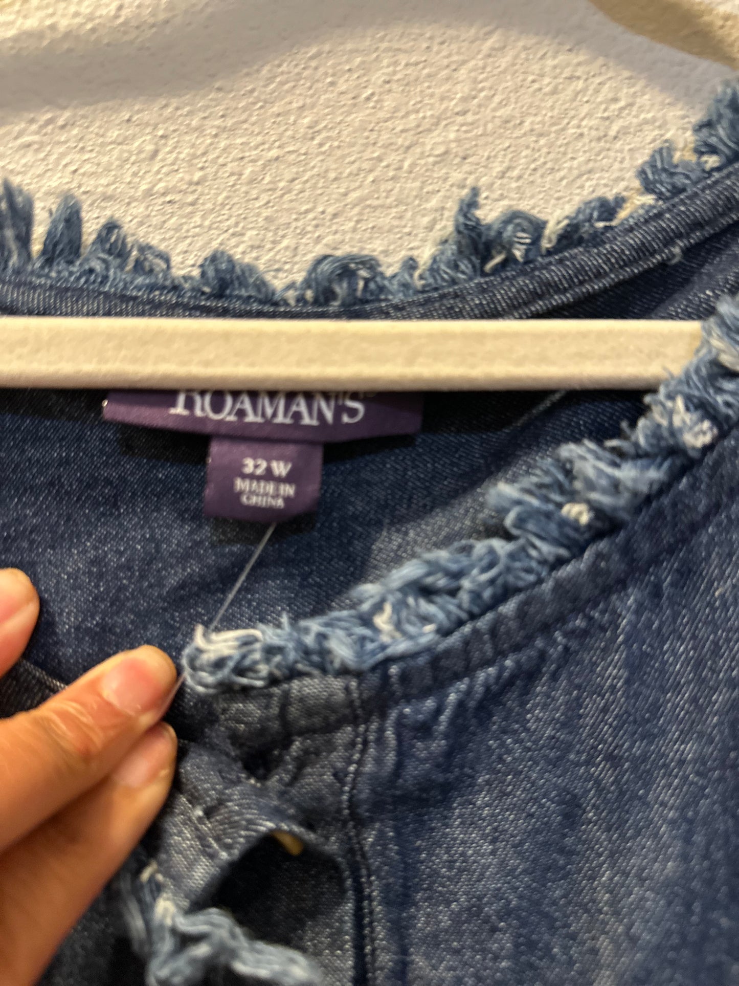 Size 7x (32) Denim Dress by Romans