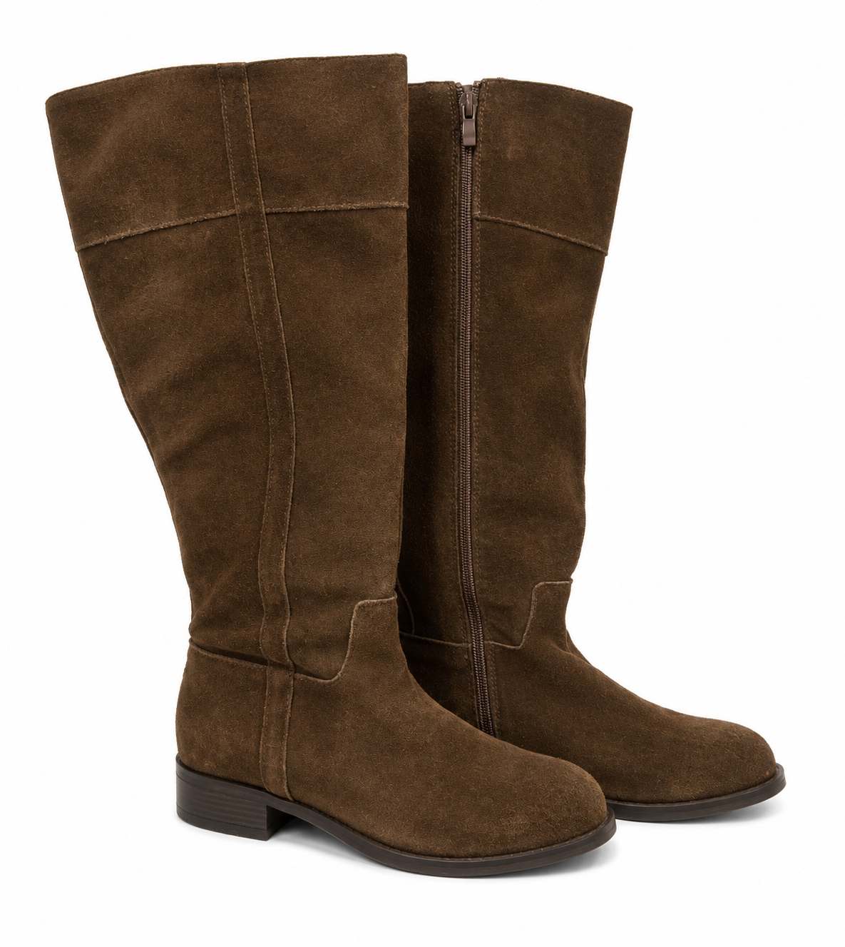 Size 11 wide torrid suede brown boots