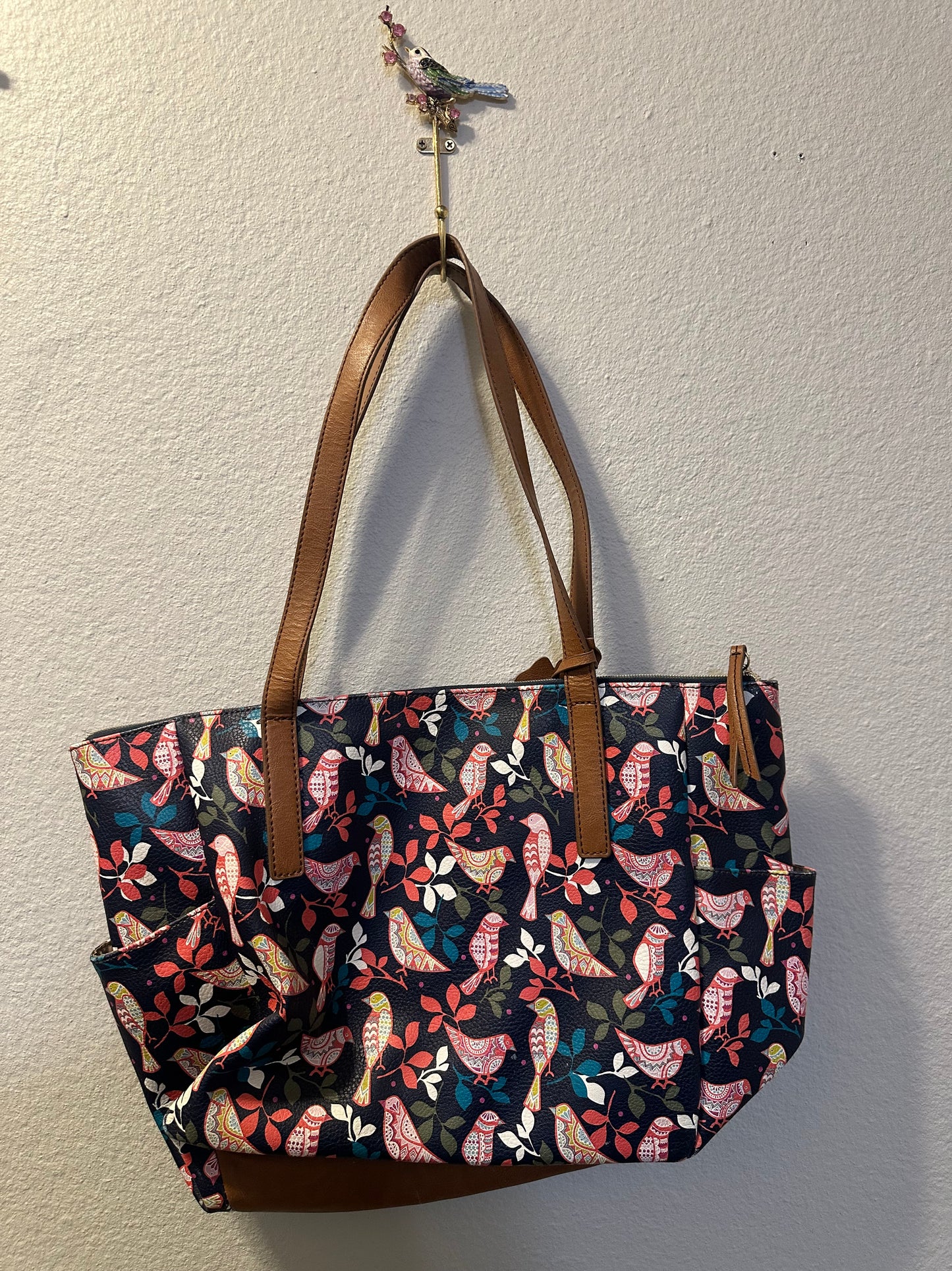 Relic Multi Color Bird Bag