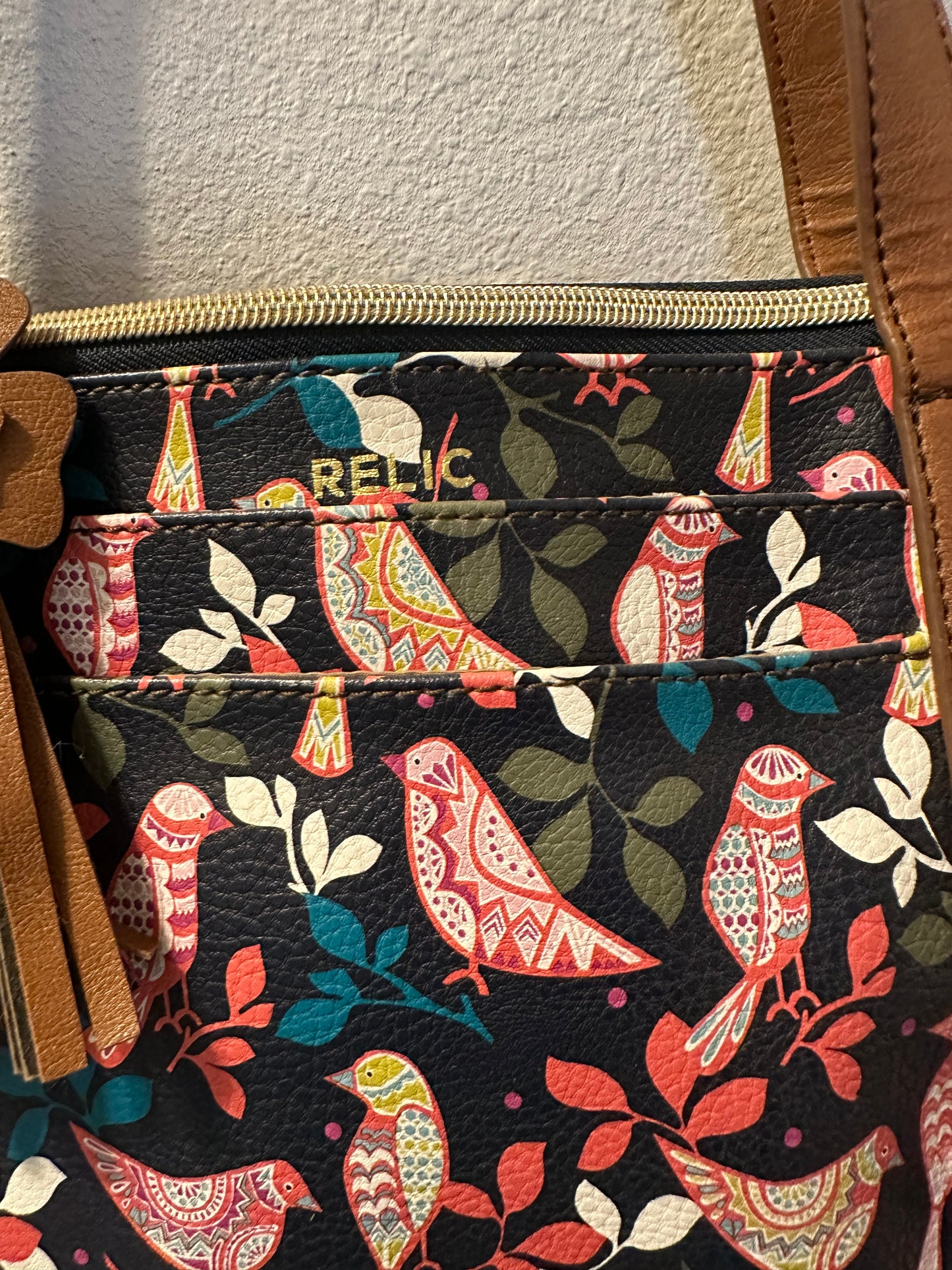 Relic Multi Color Bird Bag