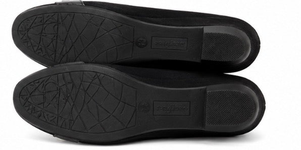 Size 11 Black Suede Wedges