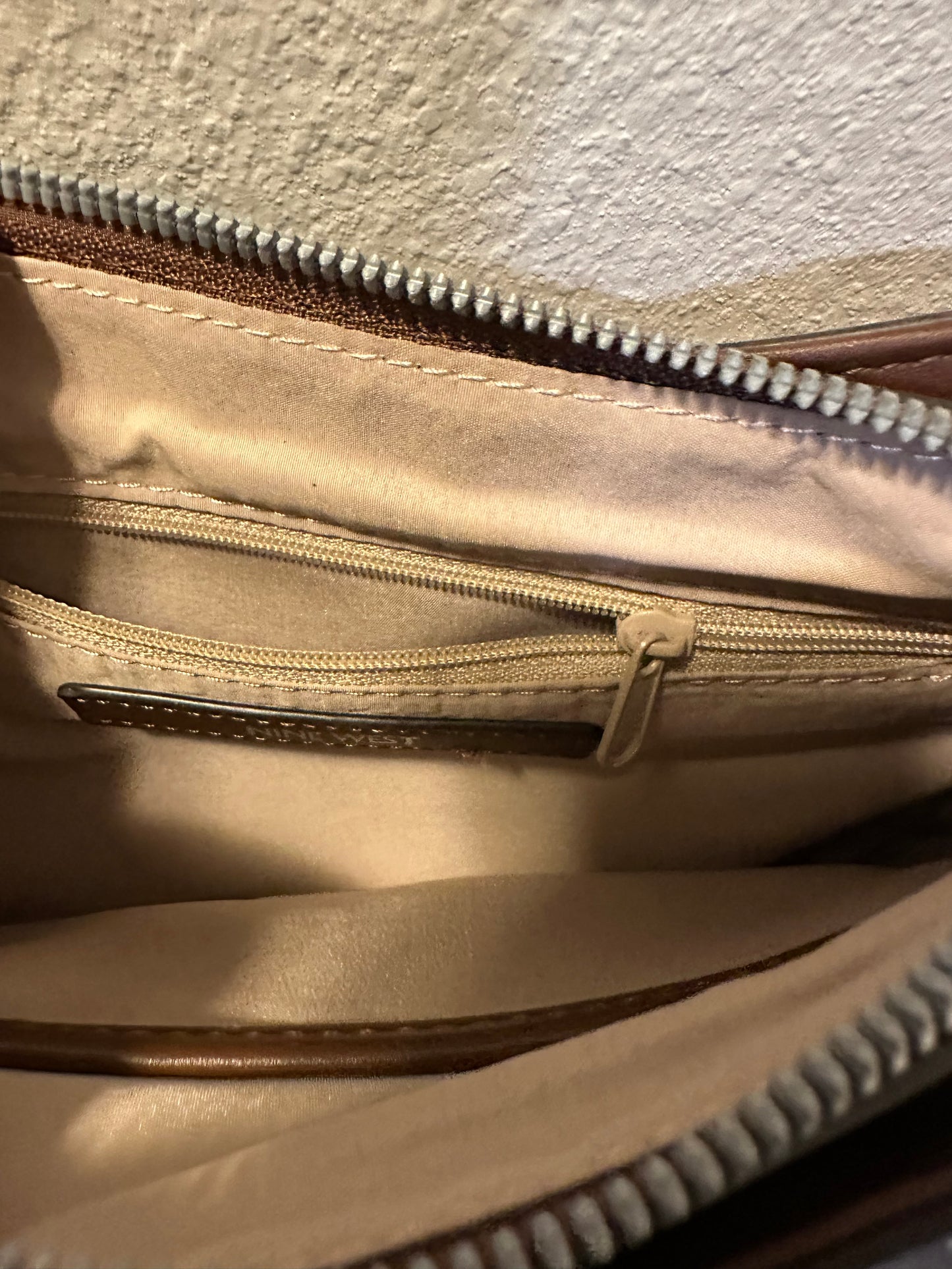 Nine West Green & Floral Cross Body Bag