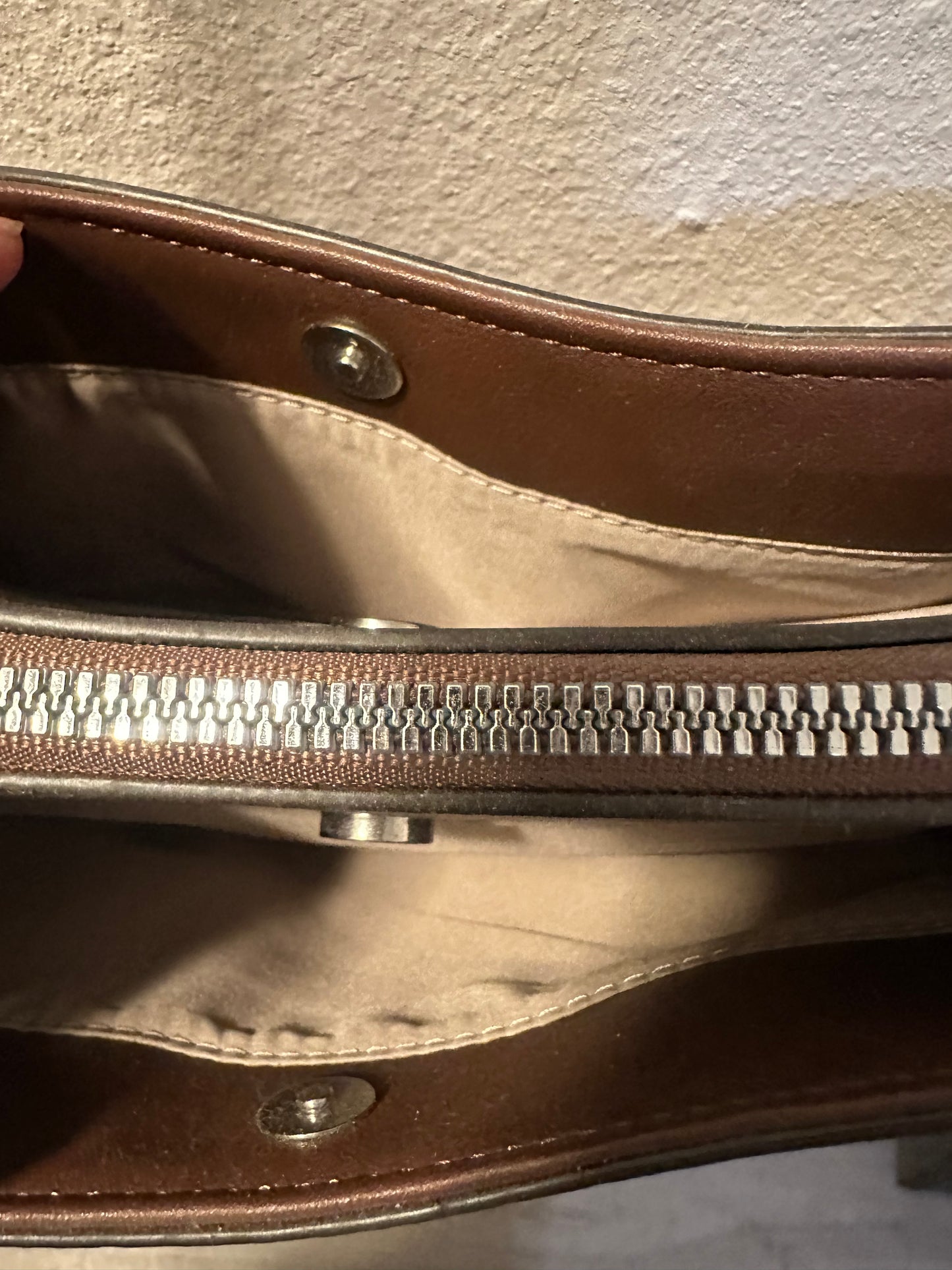 Nine West Green & Floral Cross Body Bag