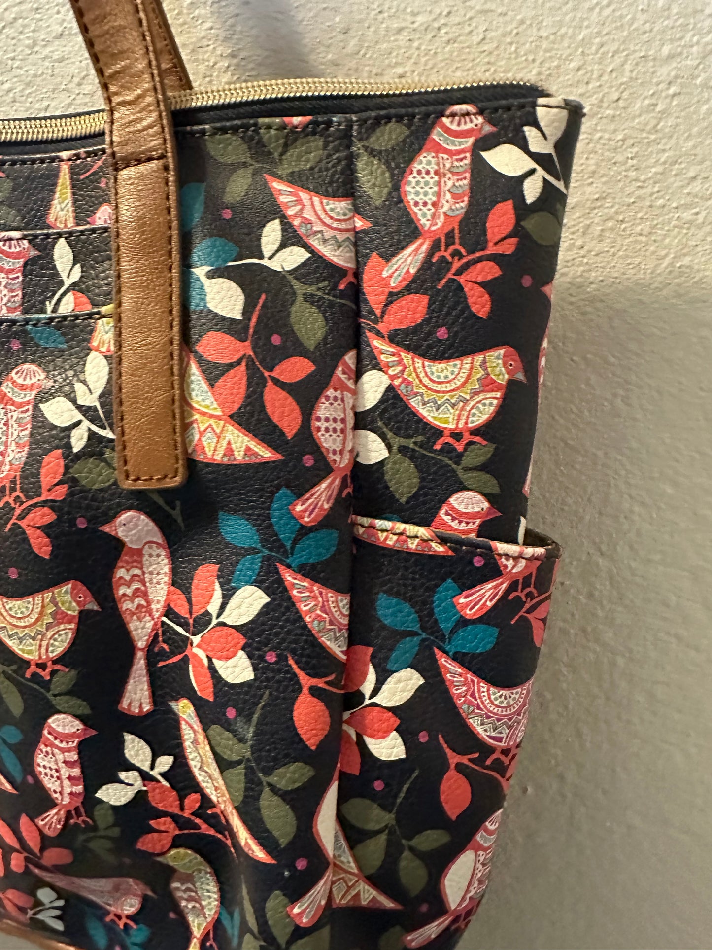 Relic Multi Color Bird Bag
