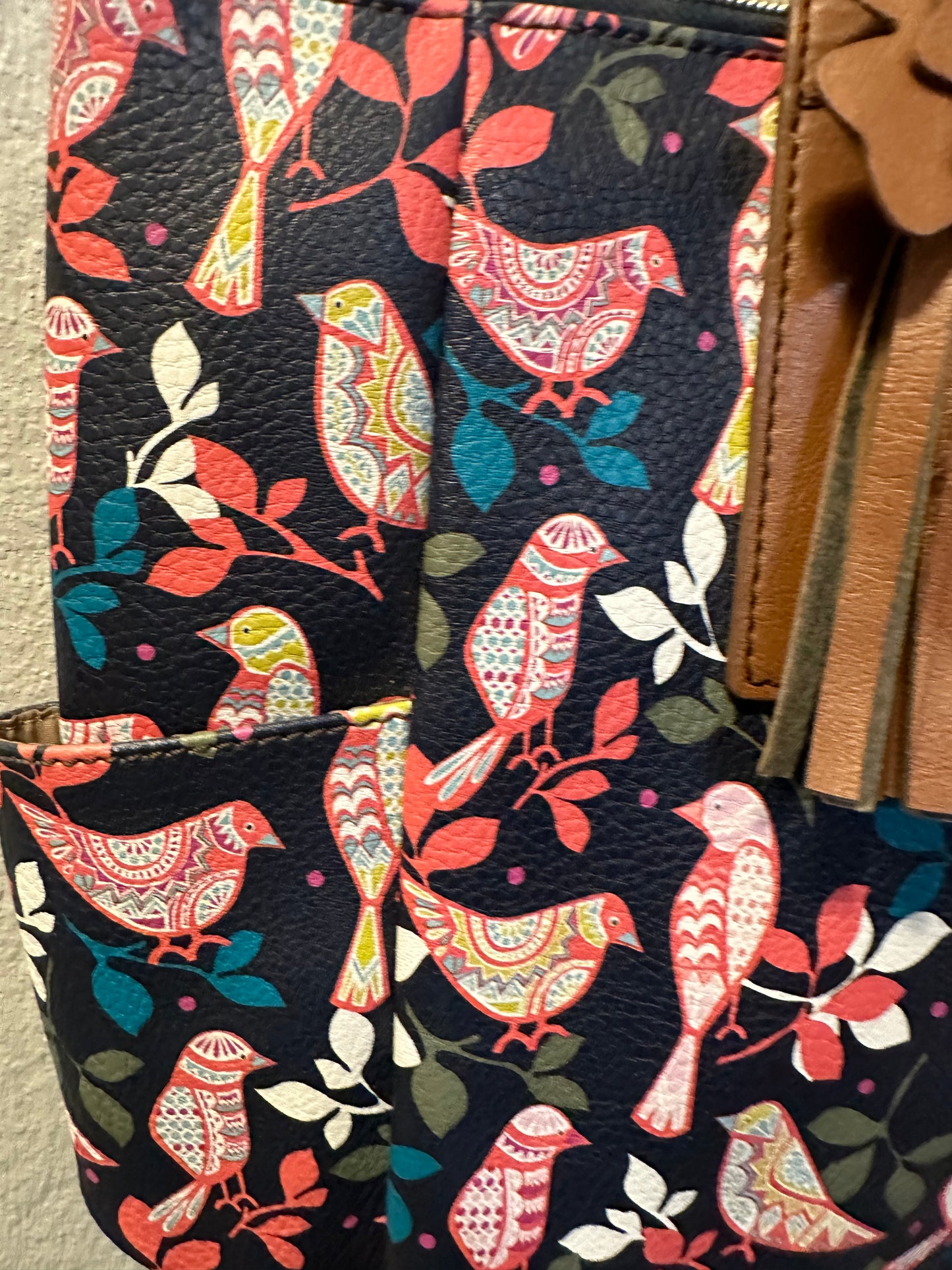Relic Multi Color Bird Bag