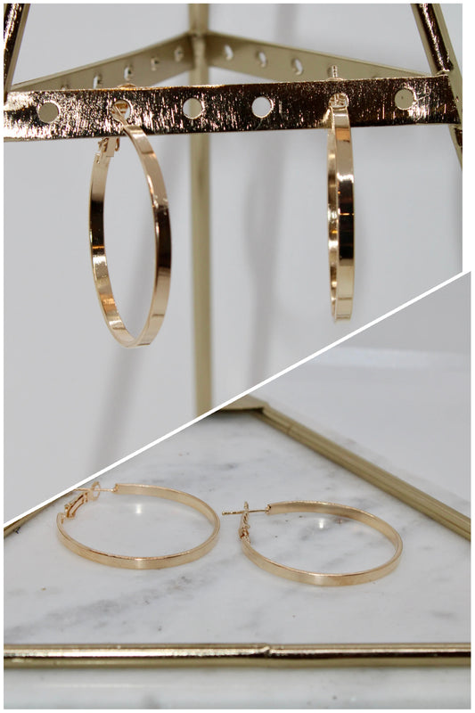 Gold Hoops