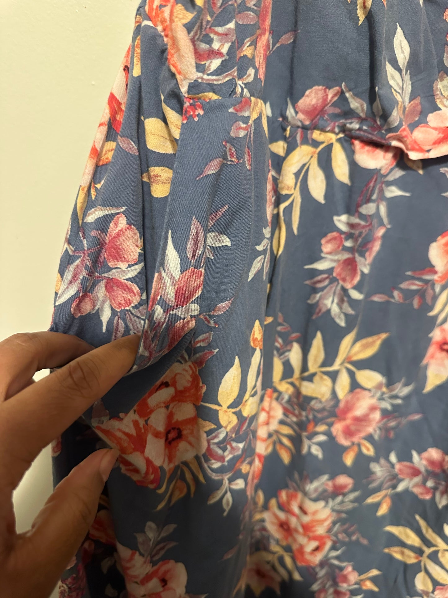 Size 4x (26) Torrid Mini Floral Skater Dress
