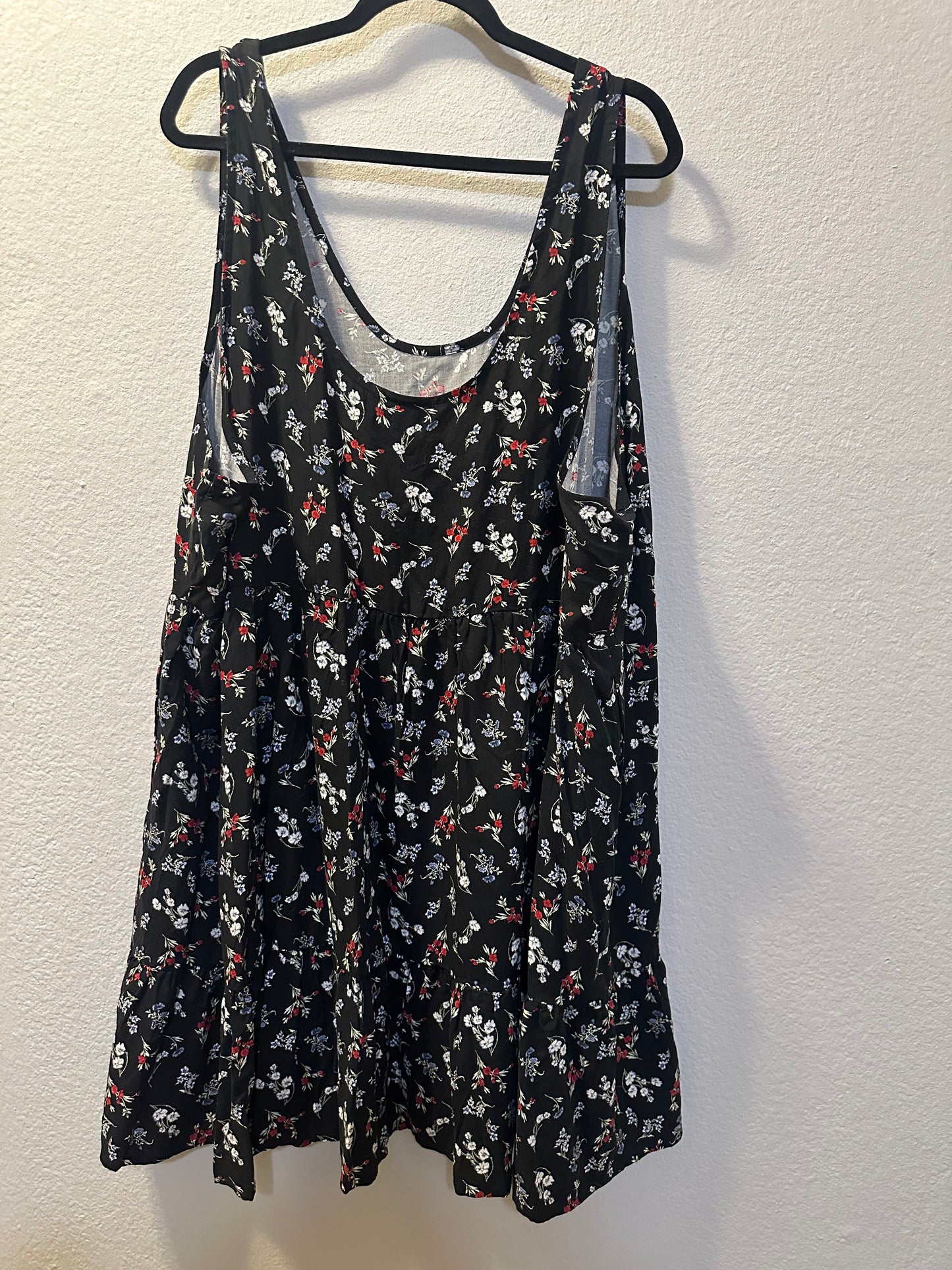 Size 4x (26) Torrid Tiered Tank Mini Dress