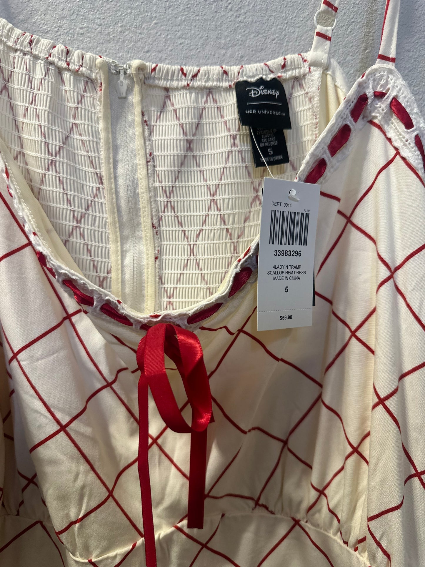 Size 5x (28) Hot Topic Lady & The Tramp Dress