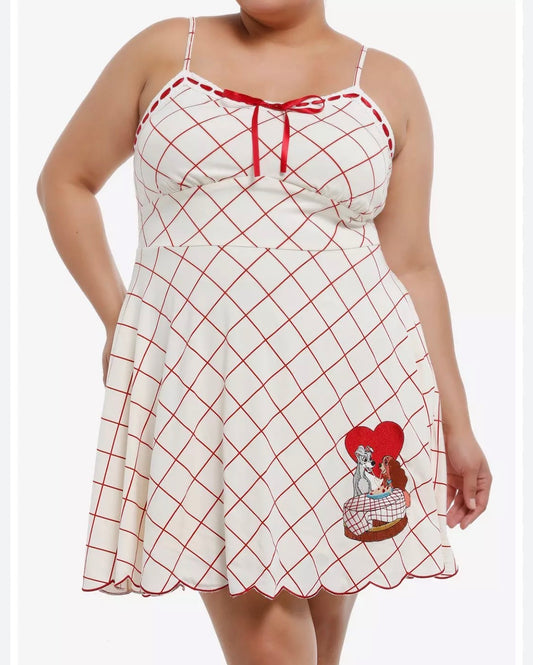Size 5x (28) Hot Topic Lady & The Tramp Dress