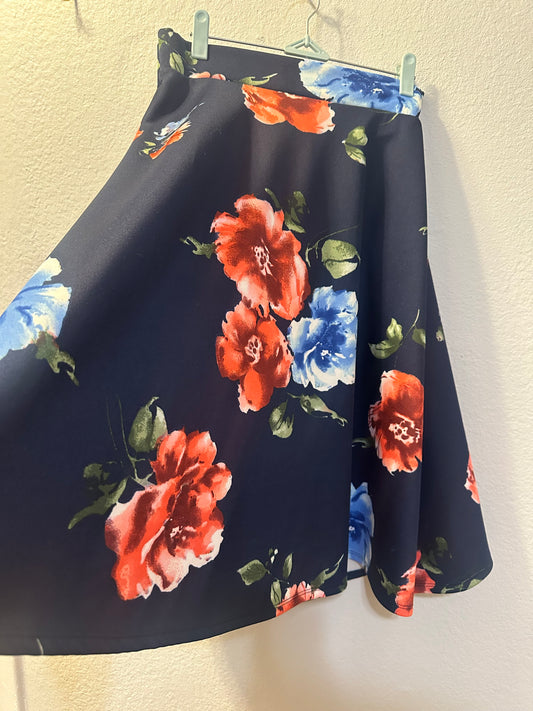 Size 4x (26) East Adeline Floral Skirt