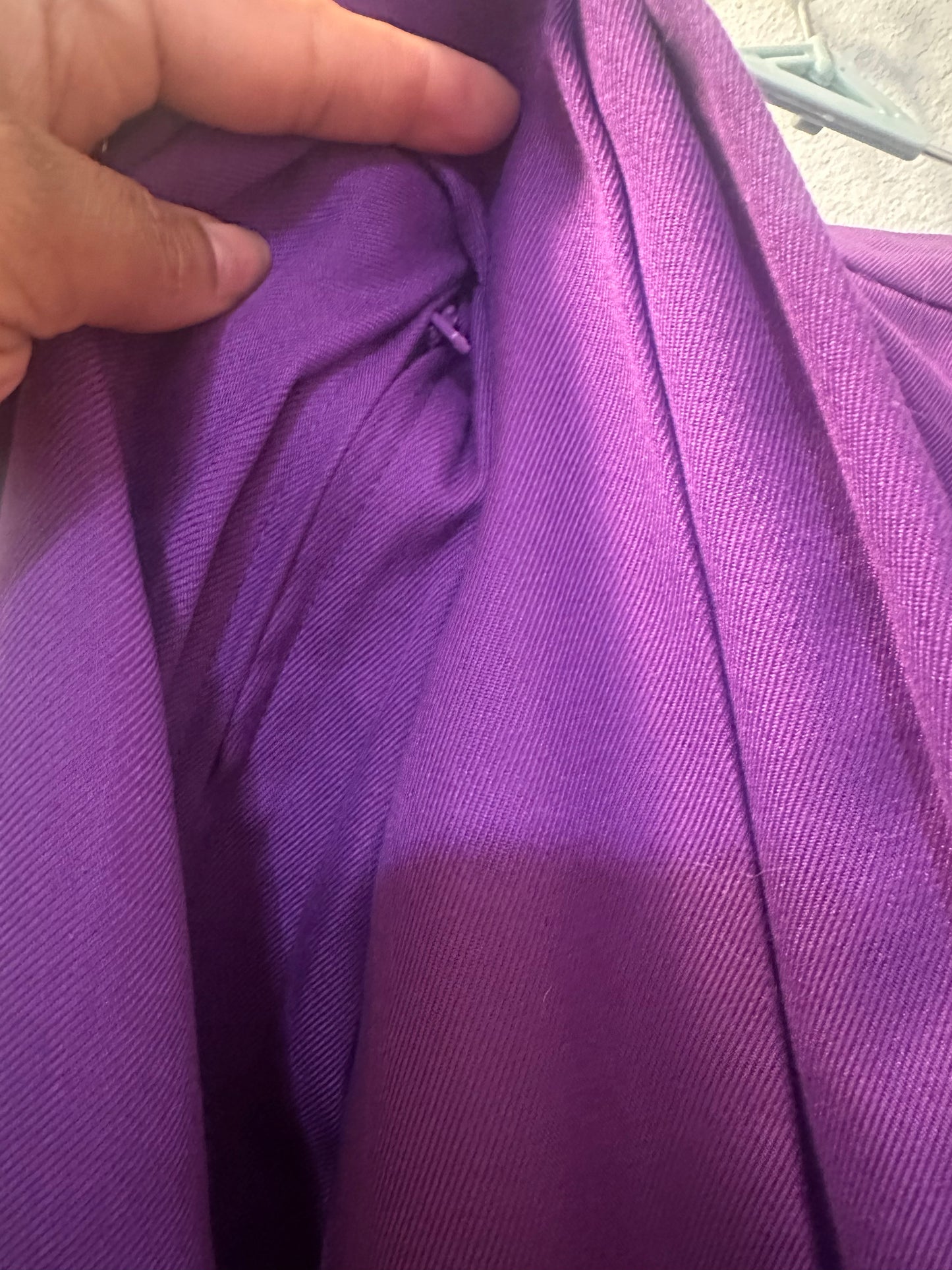 Size 5x (28) Hot Topic Purple & Black Cheer Skirt Plus Size