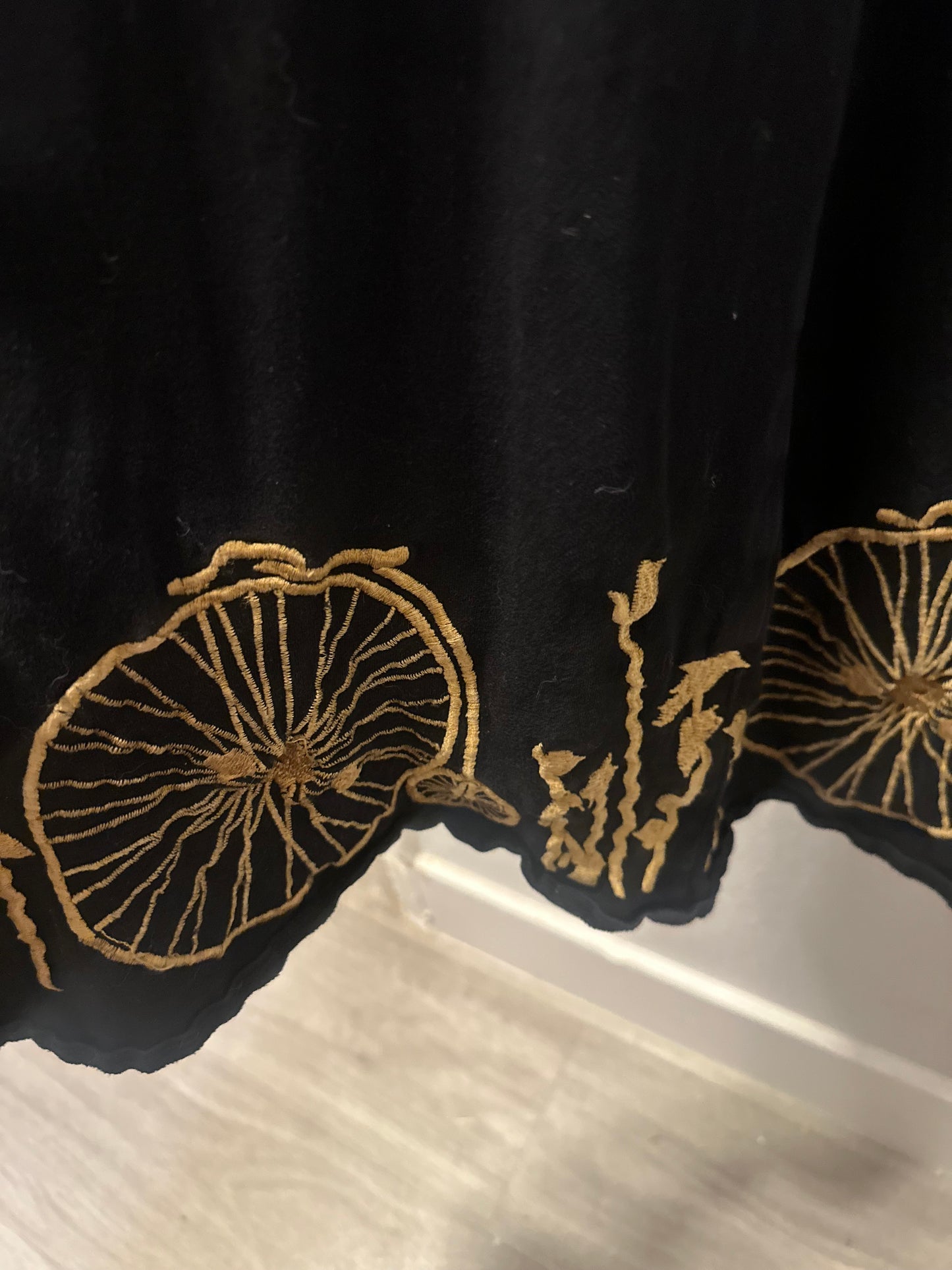 Size 8x (34) Bicycle Pattern Dress From Eshakti (broken side zipper)