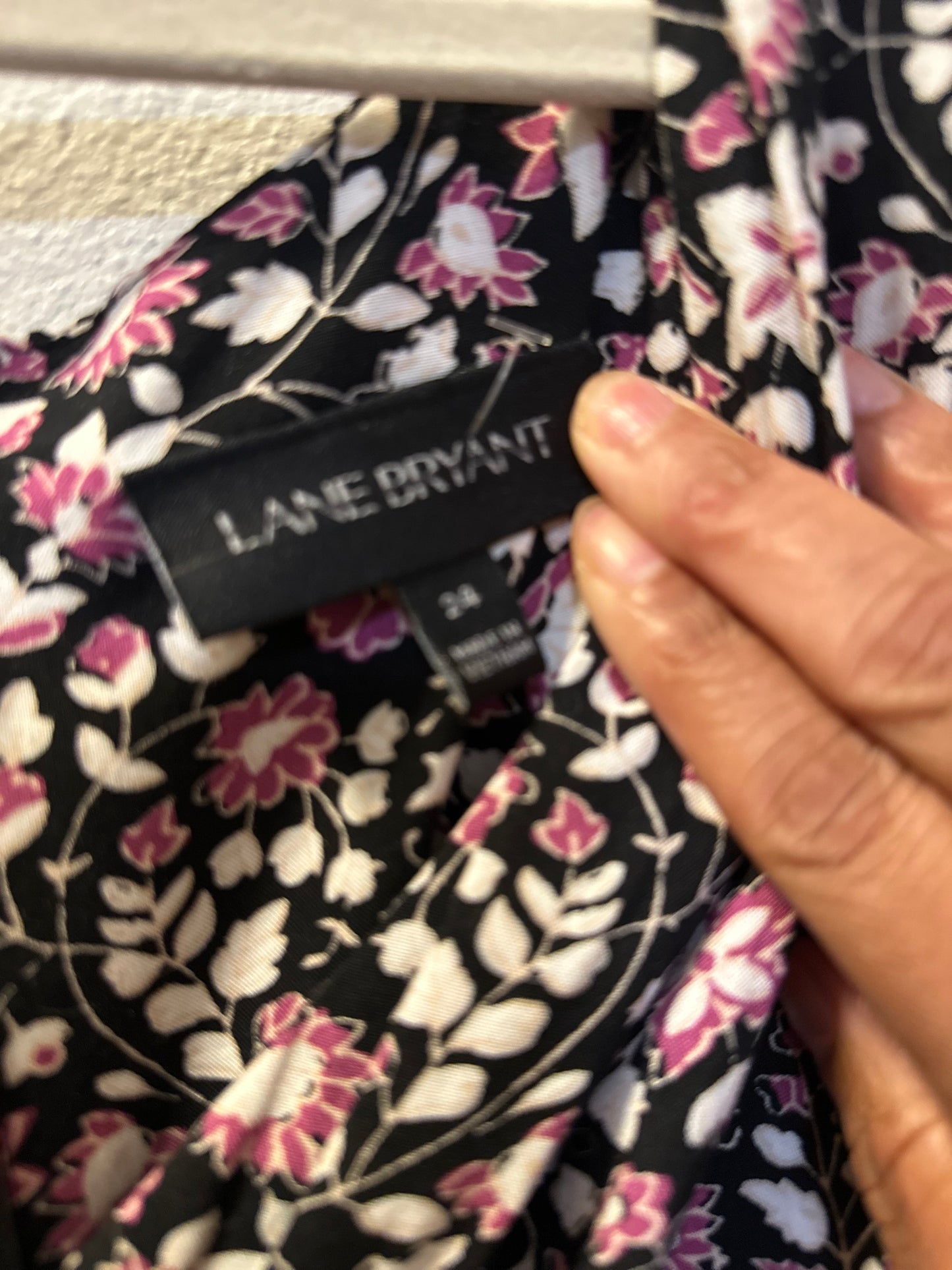 Size 3x (24) Lane Bryant Floral Romper