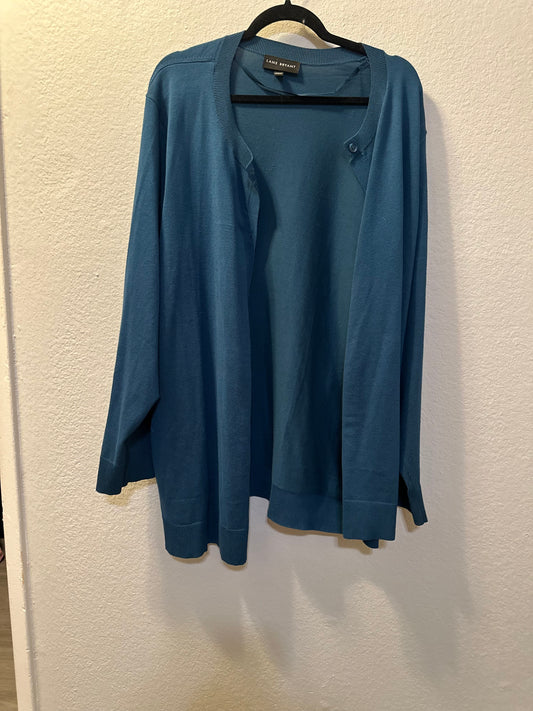Size 4x/5x (26/28) Blue Lane Bryant Cardigan
