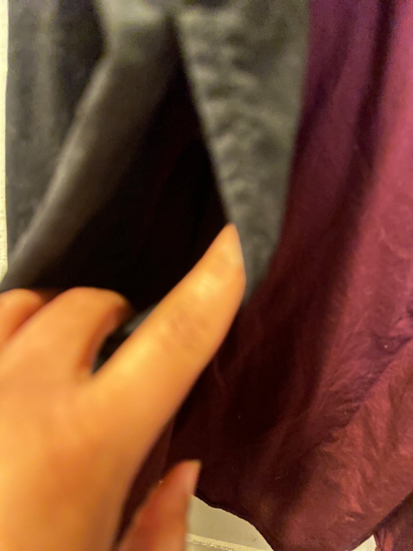 Size 8x (34) Black and Maroon Eshakti Dress