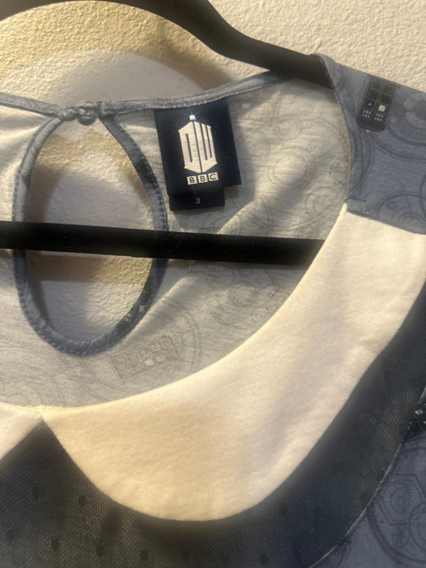 Size 3x (24) Doctor Who Top