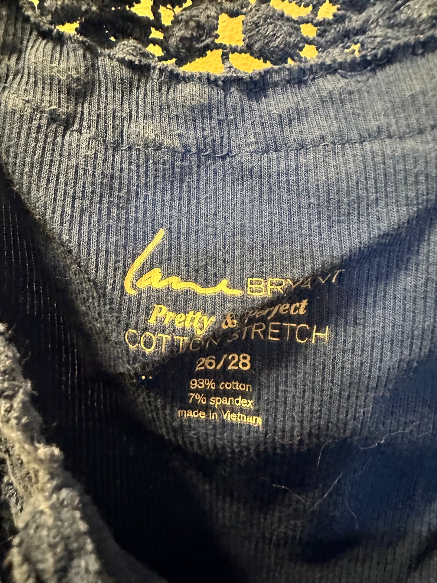 Size 4x/5x (26/28) Colbot Blue Lane Bryant Tank Top