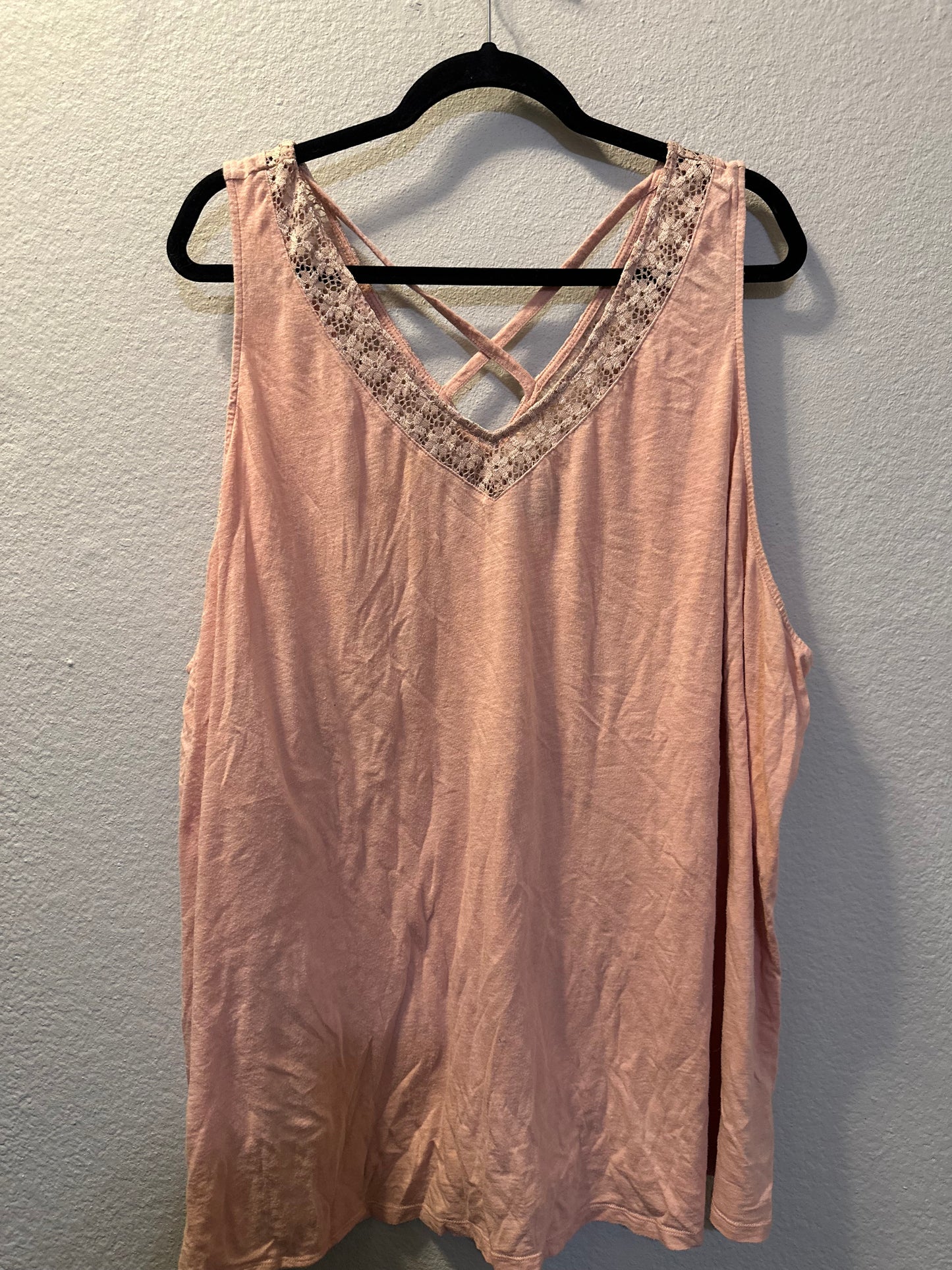 Size 5x (28) Pink Torrid Tank Top