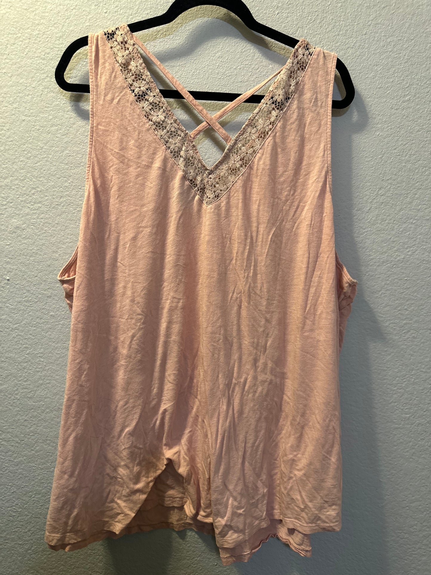 Size 5x (28) Pink Torrid Tank Top