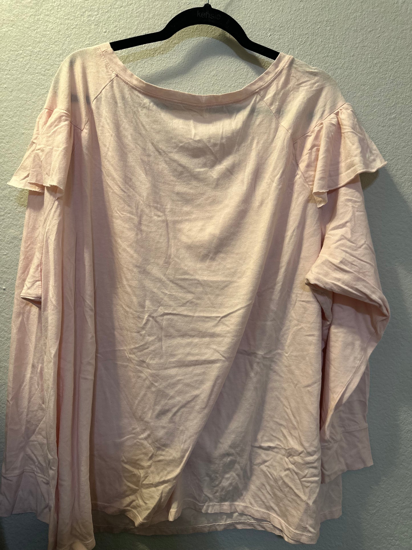 Size 5x (30/32) baby pink faded glory T-shirt