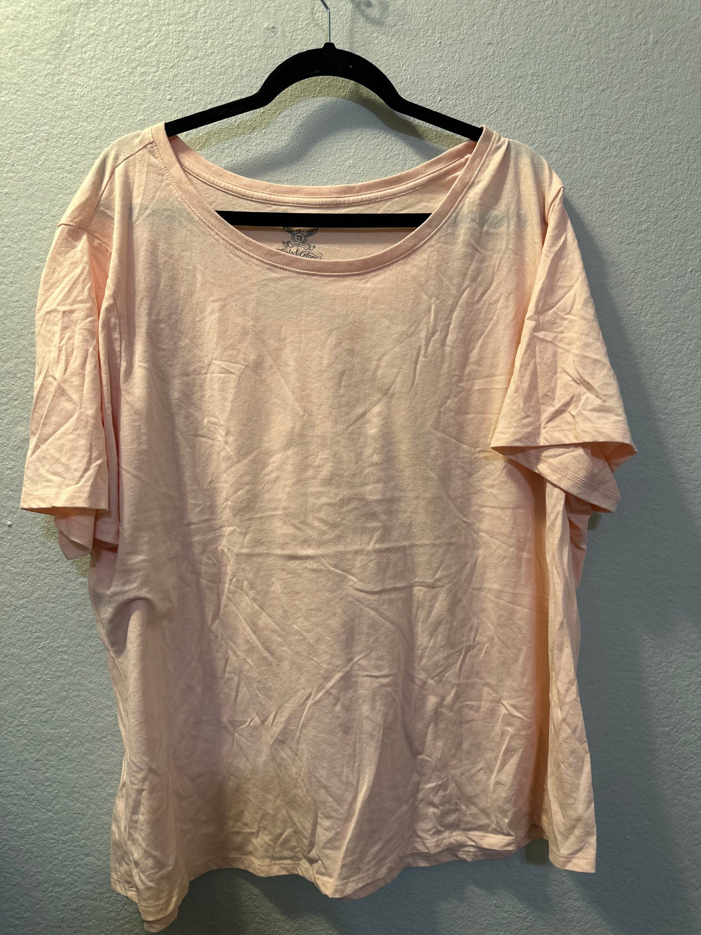 Size 5x (30/32) baby pink faded glory T-shirt