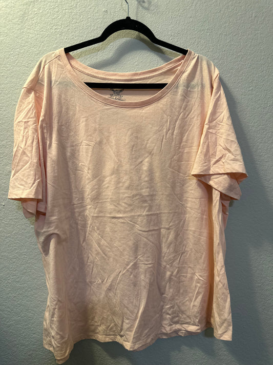 Size 5x (30/32) baby pink faded glory T-shirt