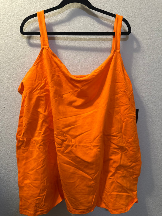 Size 6x (30) orange Torrid tank top